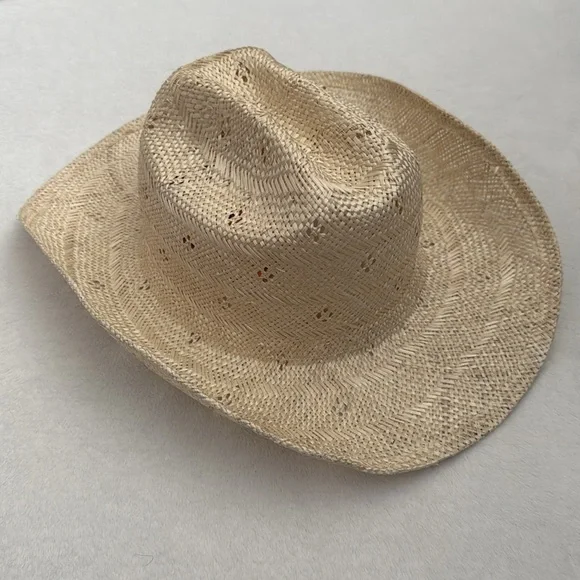 {NWT} Lack of Color | Free People Desert Rose Sisal Hemp Straw Cowboy Hat (L) - Picture 15 of 16